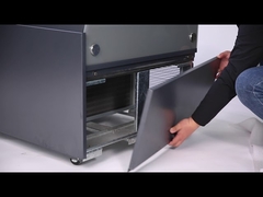 Vitrine réfrigérée incurvée version 1.5