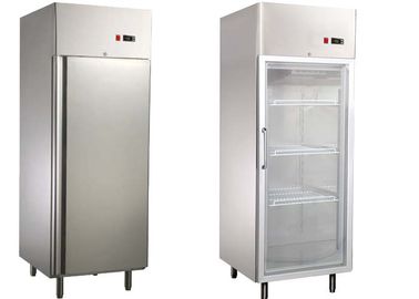 Floor Standing Commercial Refrigeration Equipment , Commercial Upright Fridge / Freezer R290 Available