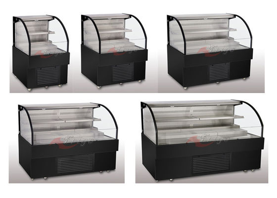 - 1 To 5 Degree 1 Shelf R290 Open Air Refrigerated Display Self Service