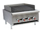 Counter Top Gas Char Broiler Durable Barbeque Gas Griller With Oil Collector