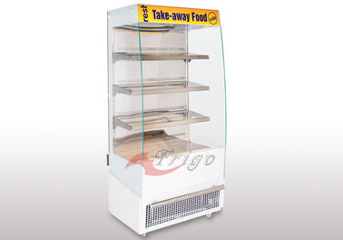 Commande numérique disponible d'individu de service de vitrines d'étagère en bois ouverte compacte de réfrigérateur